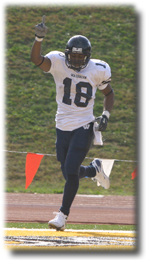 Goin the distance Washburn junior runningback Brandon Walker had two lenghty rushes against Emporia State in the fourth quarter. Clinching Washburns win over Emporia 31-21.
