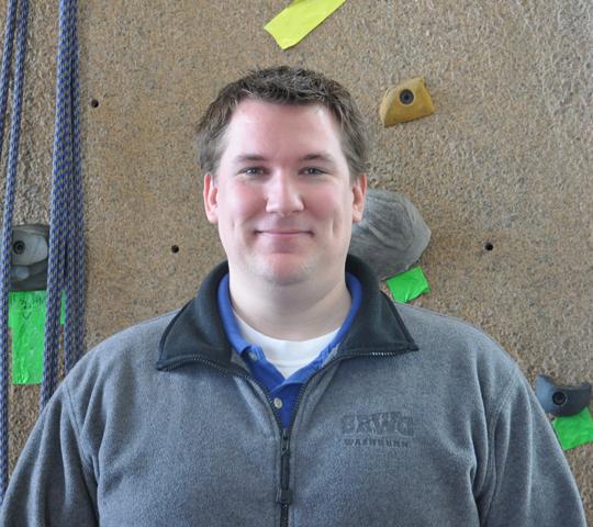 John Cummings is the new assistant director of the Student Recreaction and Wellness Center.
