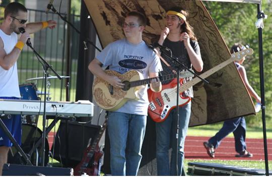 New Inhabitants, a Lawrence-based indie-pop band, will be playing Friday, Jan. 28, at the Celtic Fox beginning at 8 p.m. The band played at Shawnee Countys Largest Workout July 2010 in Yager Stadium.
