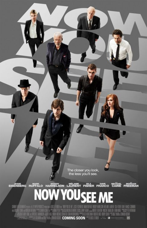 Now You See Me follows four magicians who pull off a heist and are quickly on the FBI watch list.
