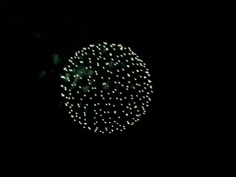 Fireworks from last year's 