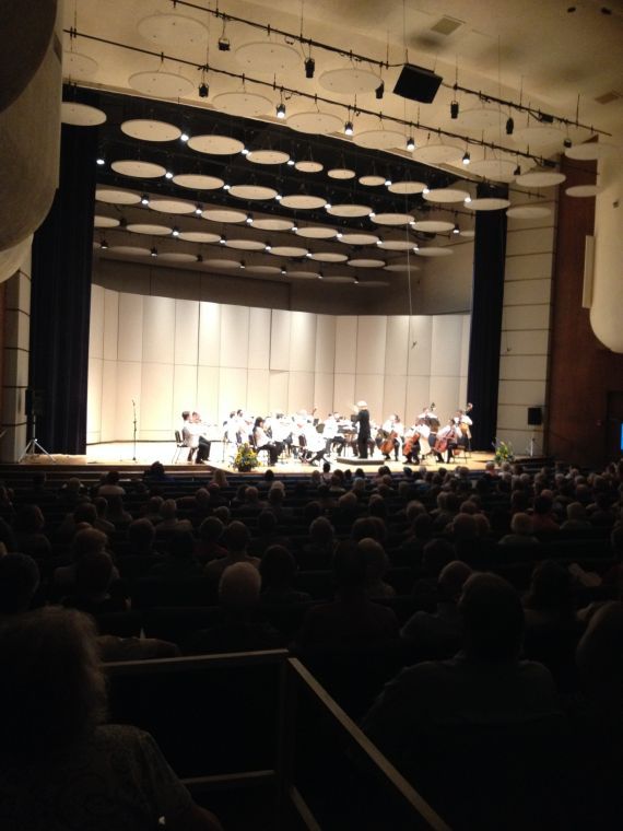 The first concert played Friday night, June 6, to a near-full house.