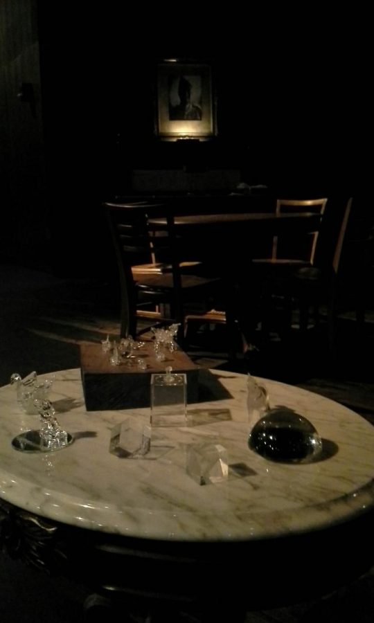 Picture of the set from The Glass Menagerie. The play runs this Friday and Saturday at 7:30 P.M. and Sunday at 2 p.m. at the Andrew J. and Georgia Neese Gray Theatre inside Garvey Hall.