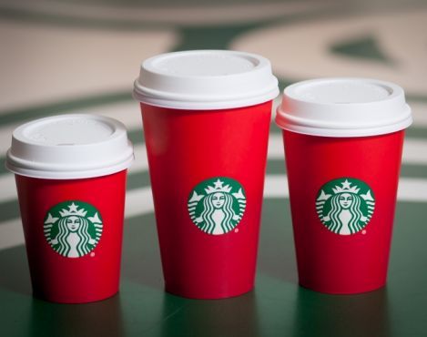 This holiday season, Starbucks is keeping it simple with red cups.