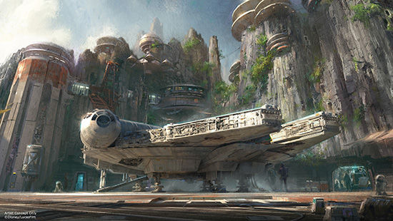 Hans Solo announces Star Wars theme park