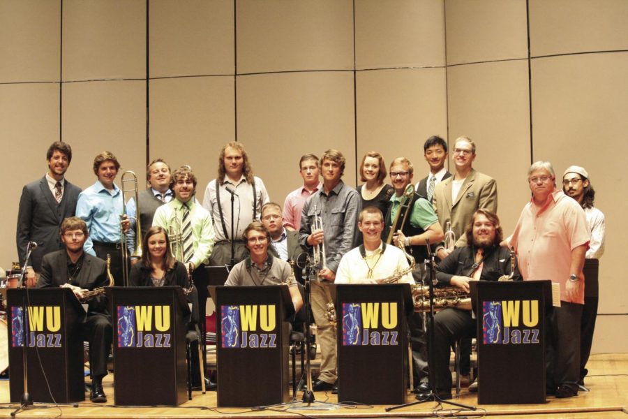 Aficionados: The Washburn University Jazz Orchestra is filled with both newcomers and familiar faces, but one thing is for sure. Theyve got style and theyve got talent.