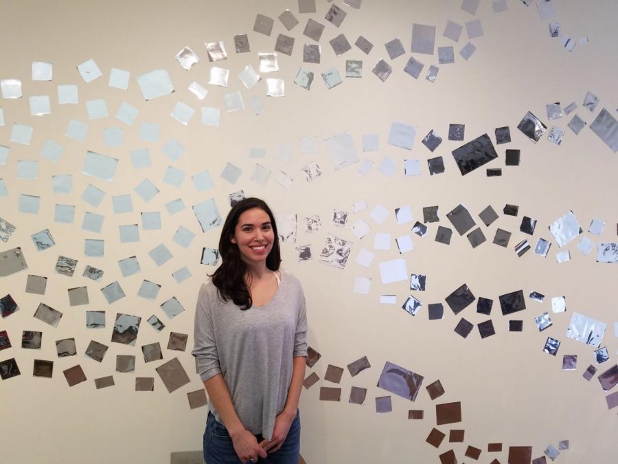 Student gallery highlights reflective artistic mediums