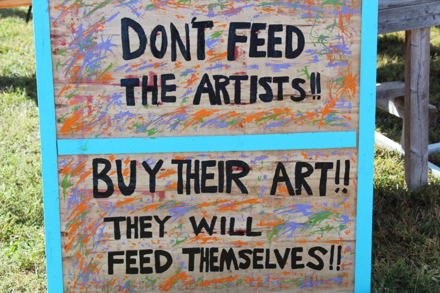 Vendors at Stone’s Folly showcase local art