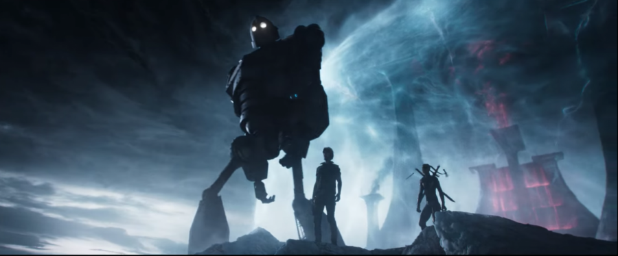 Mixed reception: The early trailer of Ready Player One excited fans due to it prominently featuring The Iron Giant, a character from a 1999 animated film who hasnt been seen in any media since his debut film. Many fans were disappointed when, in the later trailers and final film, the character was seen annihilating people in a huge battle. In the original film, the Giant is shown to be a peaceful character who specifically avoids fighting even though people are very frightened by its extraterrestrial origins.  