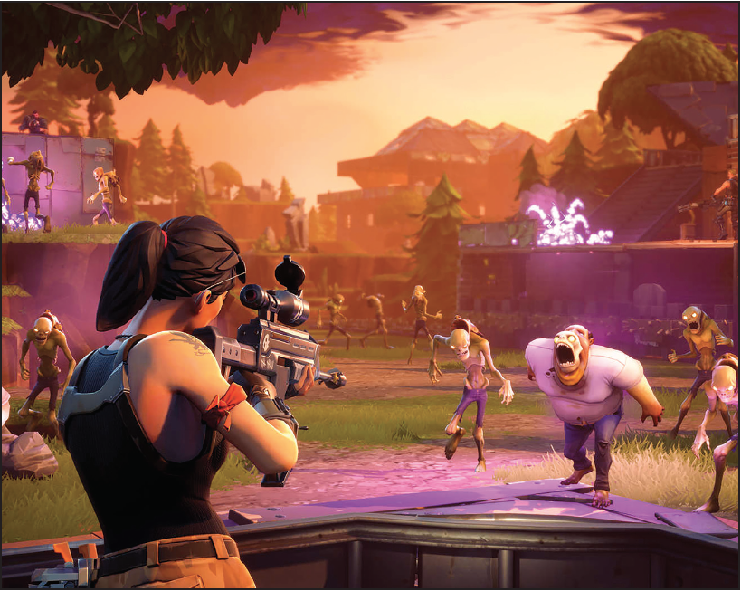 My turf: Every new season of “Fortnite” releases new skins, themes and even new items to use in game. Recently the game introduced the game changing Port a Fort grenade, which allows players to simply create a protective fort mere seconds after they toss the item. Many people have been using the item for more than just defense. Creative players can use the Port a Fort to trap opponents or to destroy their forts. Port a Fort is another great example of how “Fortnite” players can really twist the game’s boundaries in interesting ways.