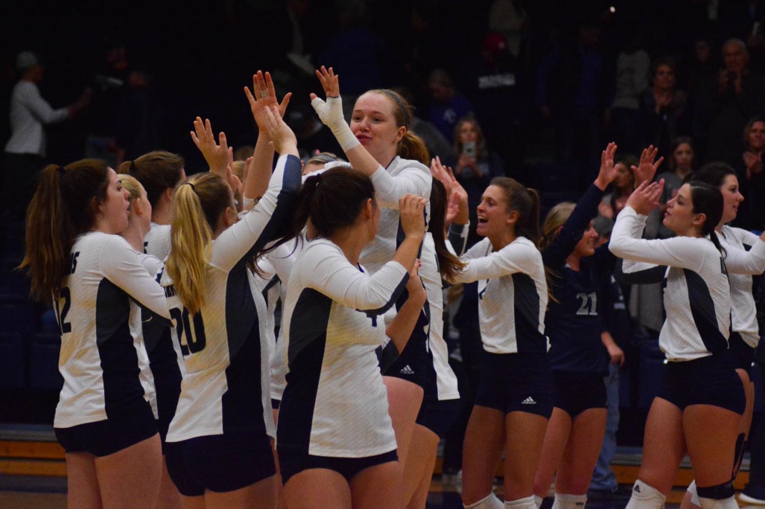 Bod volleyball wins final game, eyes postseason run