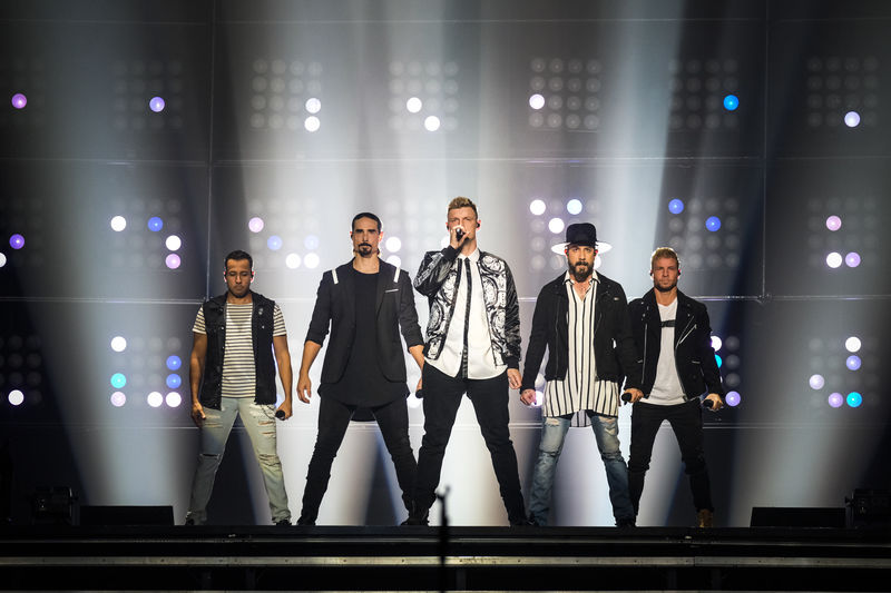 Man band: the five member iconic boy band is back years later with new album, DNA. The Backstreet Boys spent the past year on a world tour.