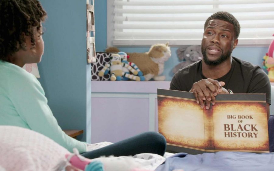 Fun and engaging: While not the most knowledgable of Harts catalog, I think his special on Black History is totally worth watching. Pictured is Kevin Hart narrating one of the stories covered in the hour long runtime.