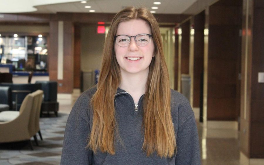 Pushing herself: Starla Cochenour came to Washburn looking for a good mix between a small community and a big environment. Starla has since decided to push herself out of her comfort zone and encourage others to do the same.