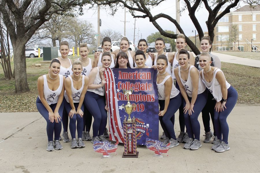 Triple Threat: The Dancing Blues traveled to Denton, Texas, to compete in the American Drill Team National Competition. The team brought home two category championships and overall Division 2 champions. 