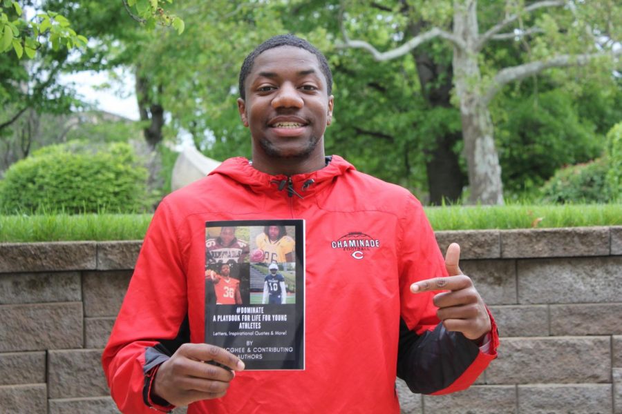 Making a change: Nate McGhee, an athlete and student, wrote a book for young males and athletes about what means to be a man. McGhees book was inspired by his parents, previous coaches and role models, society and his own experiences.  