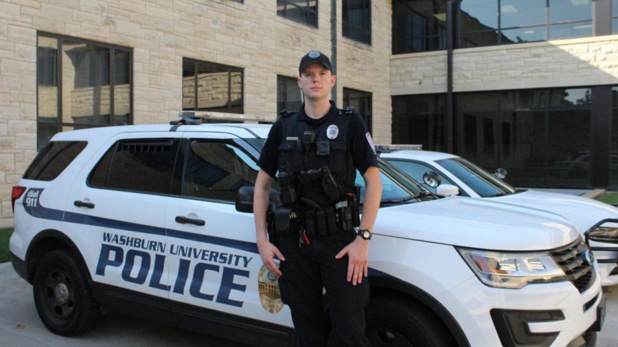 Keeping WU Safe: Washburn police officers help keep campus safe and secure. Many of the officers have said that they wish to meet more students and build connections and trust within the Washburn community.