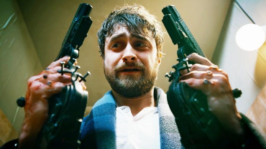 Flatlining: Available now On-Demand, Guns Akimbo is one of the more disappointing movies I have seen in a while. Pictured is Daniel Radcliffe as protagonist Miles Lee Harris.