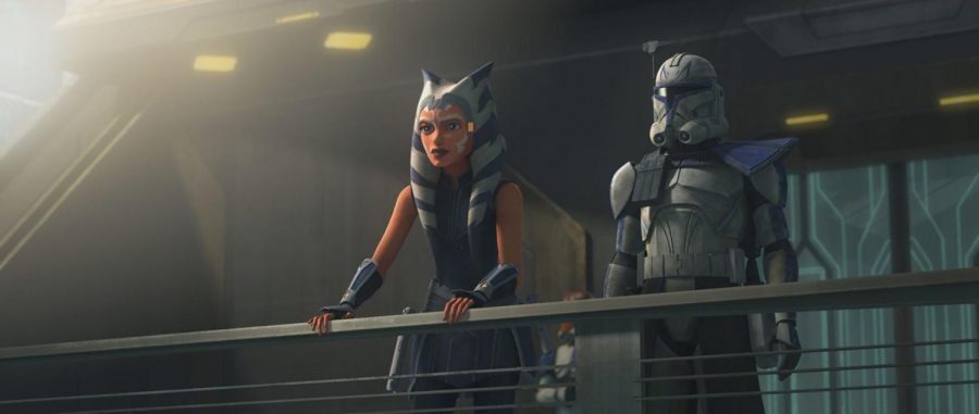A series best: Star Wars Season 7 is an excellent piece of content, with a flawless end to years of build up. Pictured are series protagonists, Ashoka Tano and Captain Rex, portrayed by Ashley Eckstein and Dee Bradley Baker.