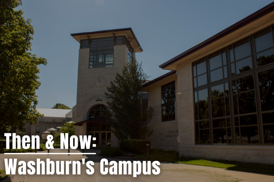 Through the years: Washburns campus has experienced its fair share of destruction and growth. Follow along and explore the many changes campus buildings have gone through, from then to now.