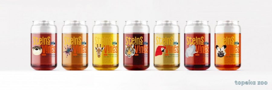 All seven of the limited-edition steins available