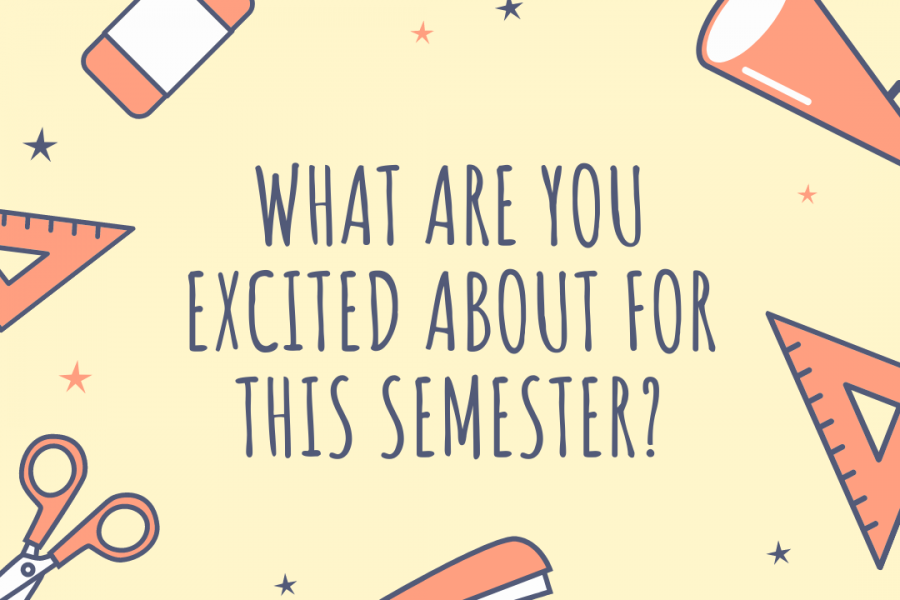 Bods on the block: Students share what they are excited about this fall semester.