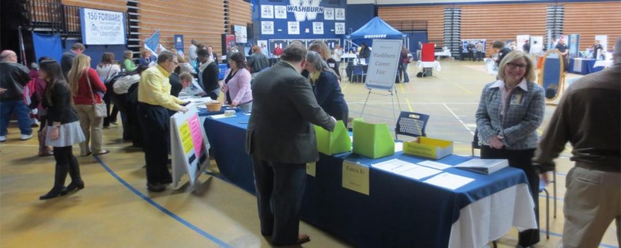 Career opportunities: Washburn is once again hosting a career fair to help its students find job opportunities.