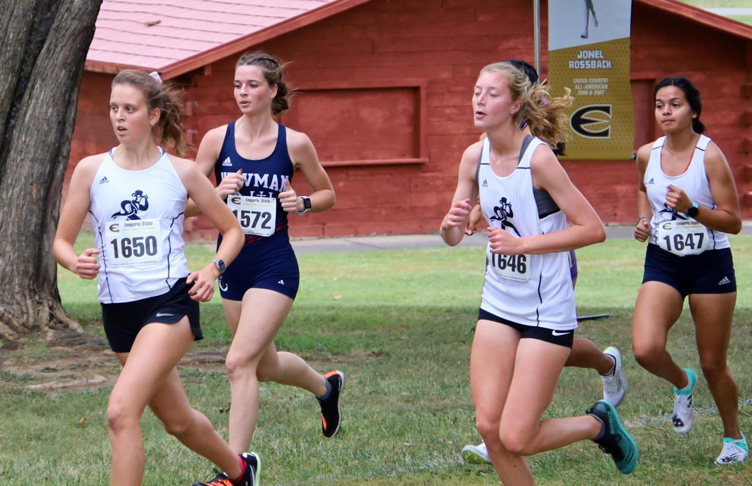 On the course with cross country: Women's team visits Emporia