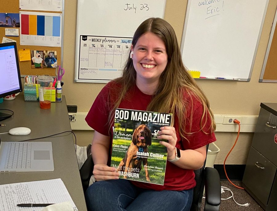 Leah Jamison works at Student Media as the Bod Magazine Editor in Chief. Her most recent issue is available for free on newsstands across campus.