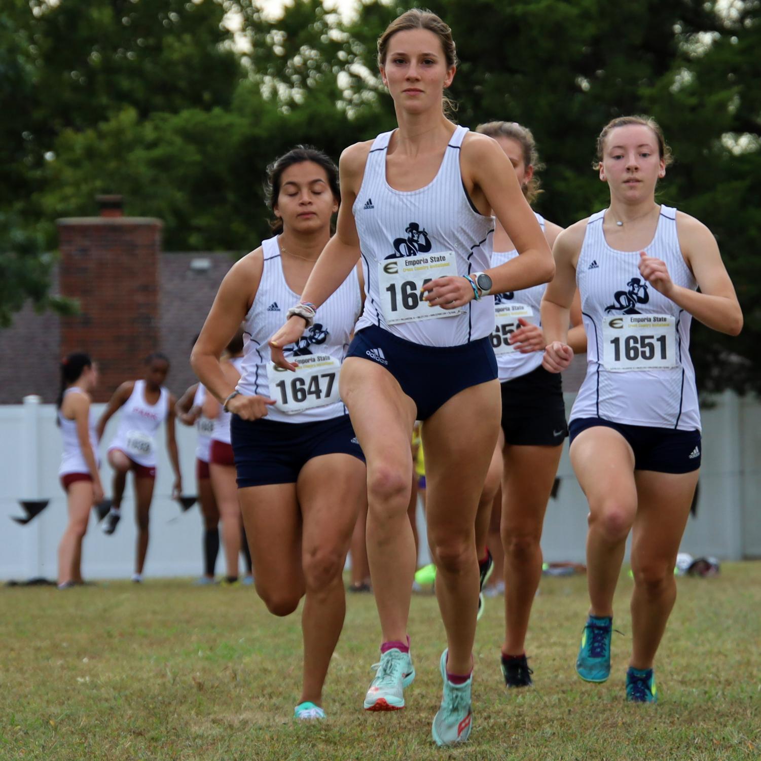 On the course with cross country: Women's team visits Emporia