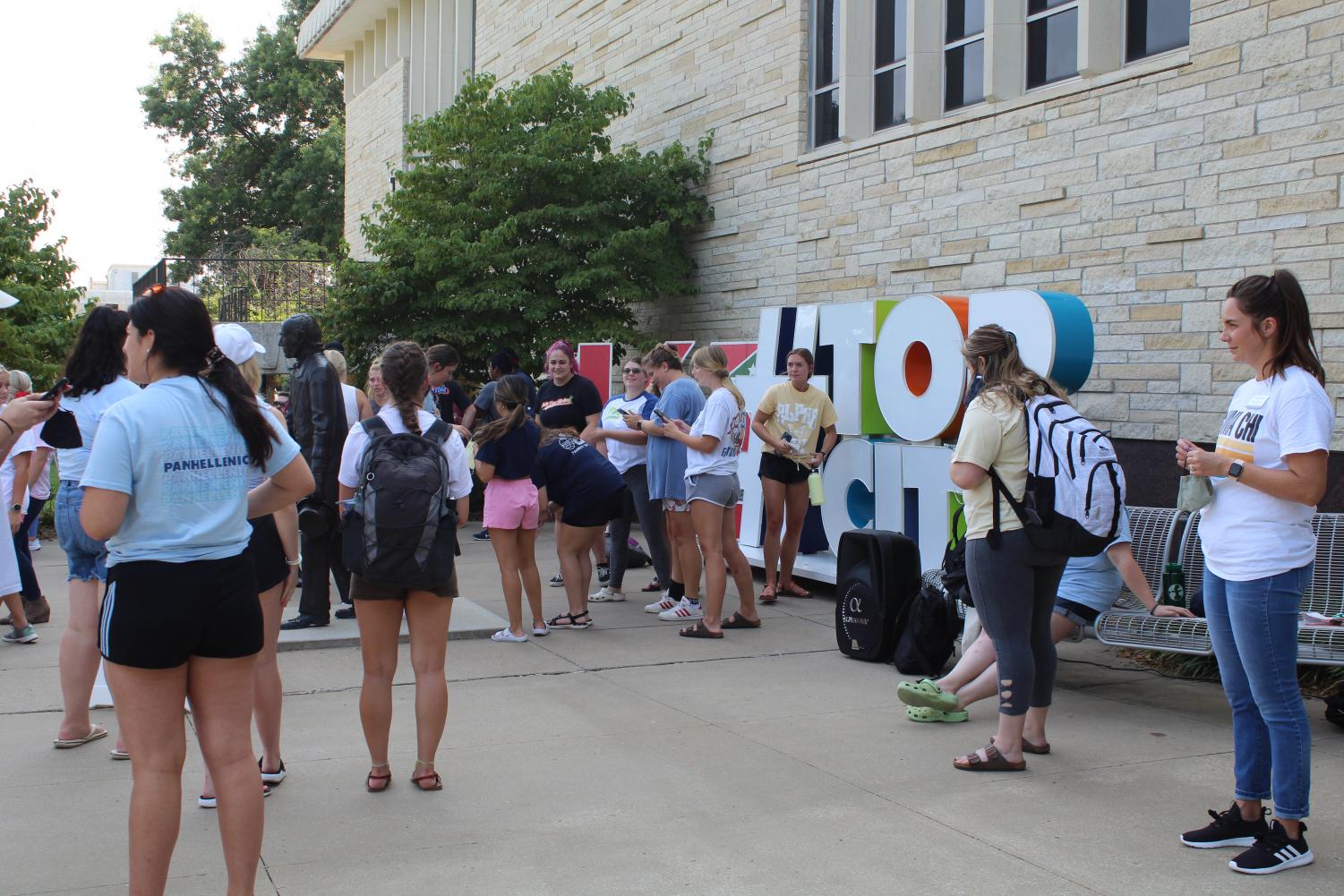 Beat the heat with greek life and ice cream