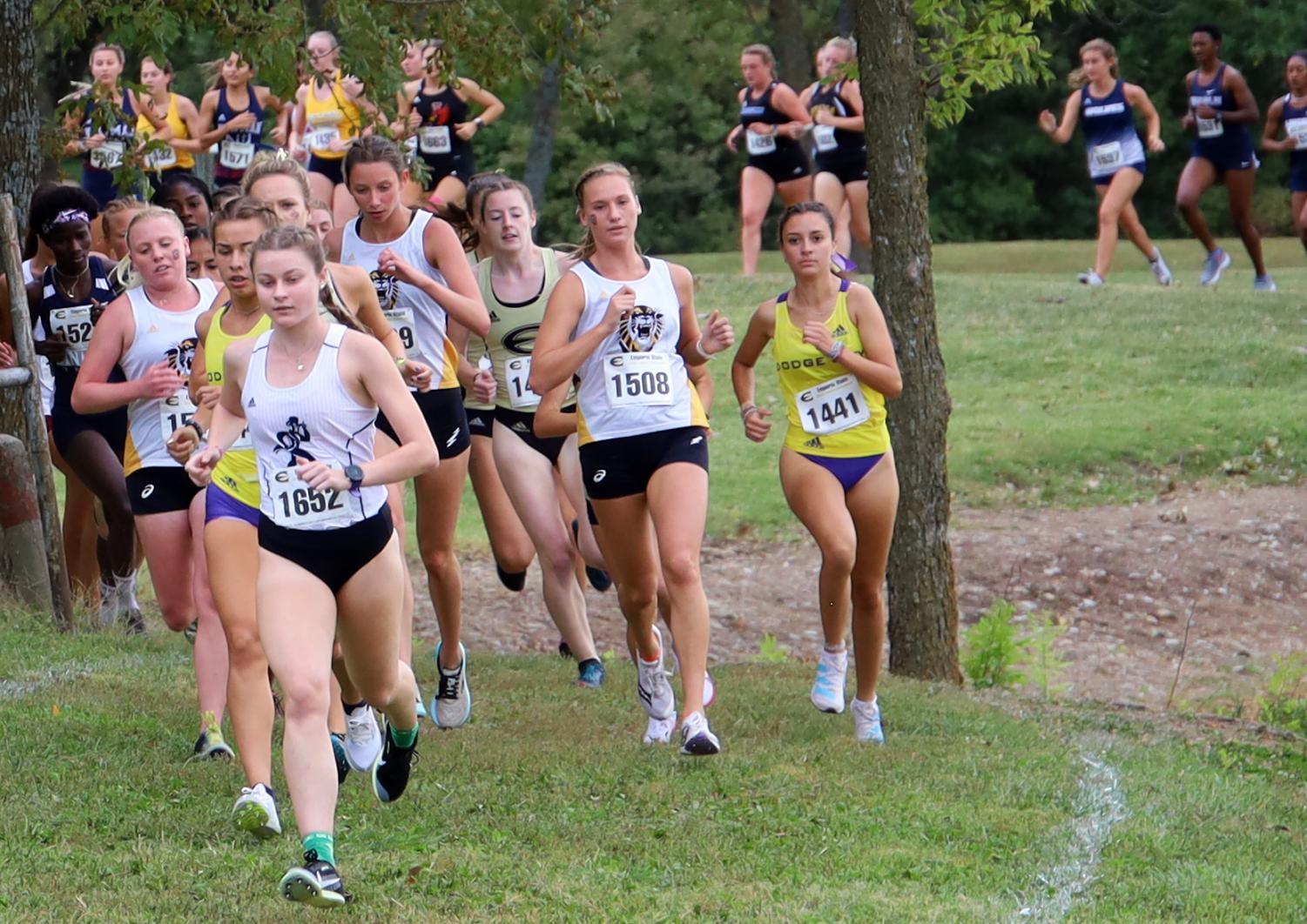 On the course with cross country: Women's team visits Emporia