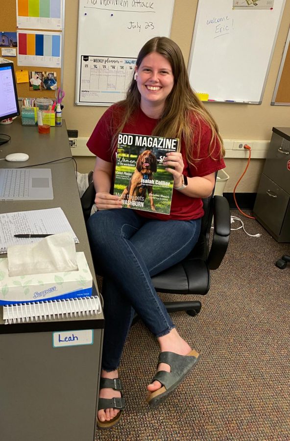 Leah Jamison works at Student Media as the Bod Magazine Editor in Chief. Her most recent issue is available for free on newsstands across campus.