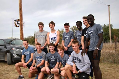 Mens cross country competes in MIAA championships