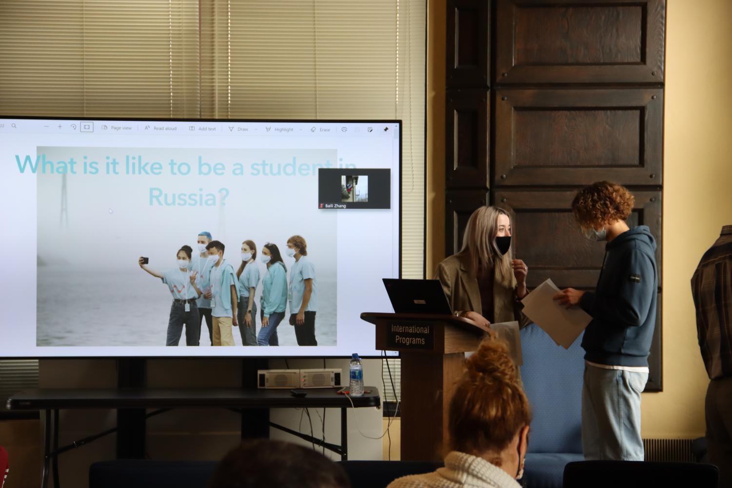 Gallery: International students share their life at brown bag discussion