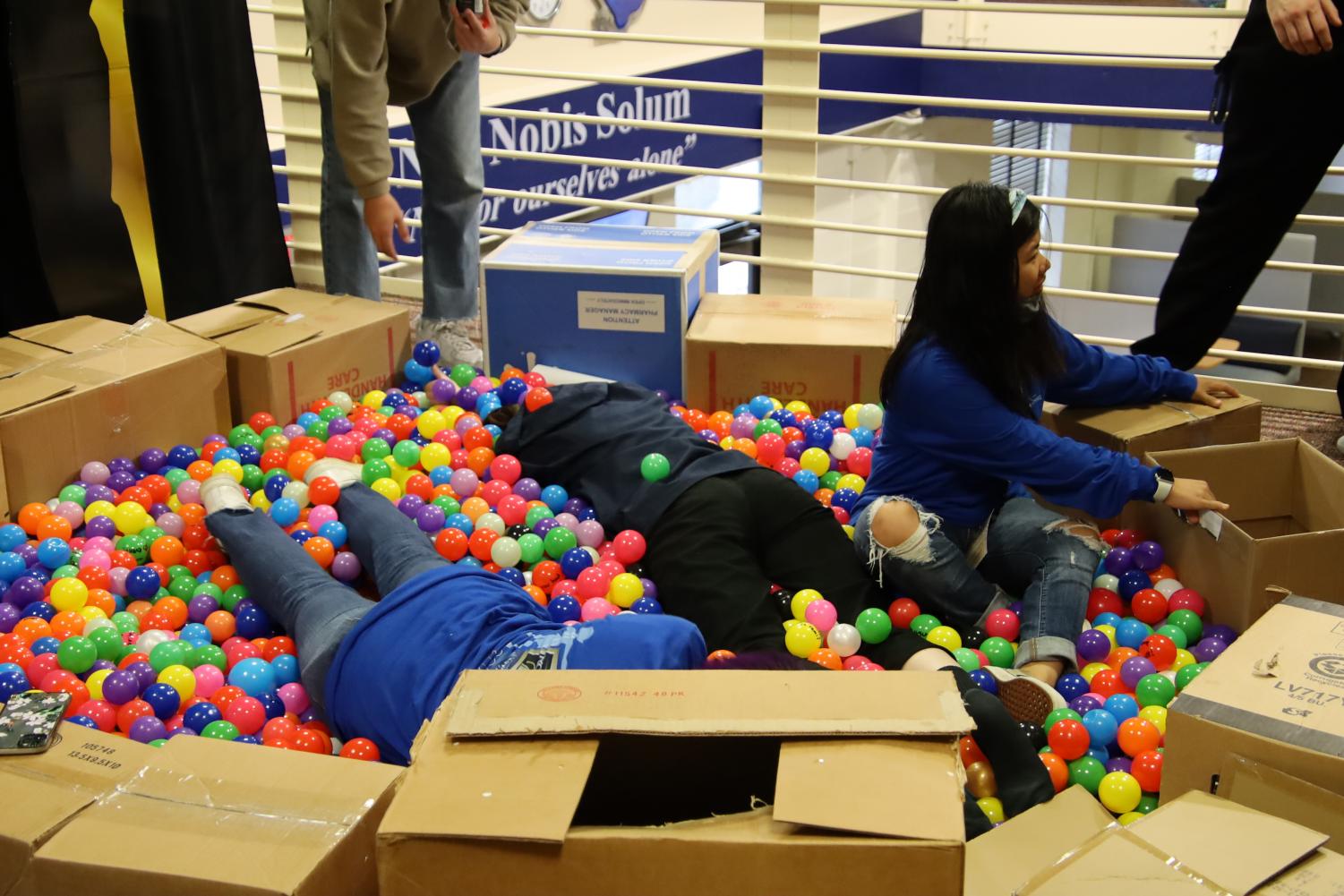 Fun fills the union during Scorch on the Porch