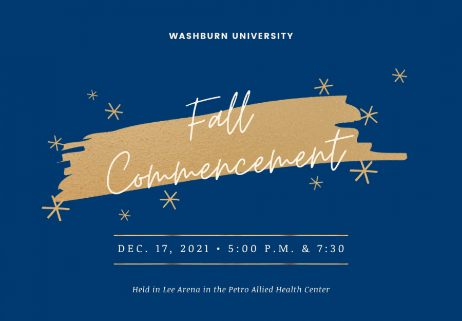 Commencement will be held at 5 p.m. on Friday, Dec. 17. More information for the different programs can be found in the brief.