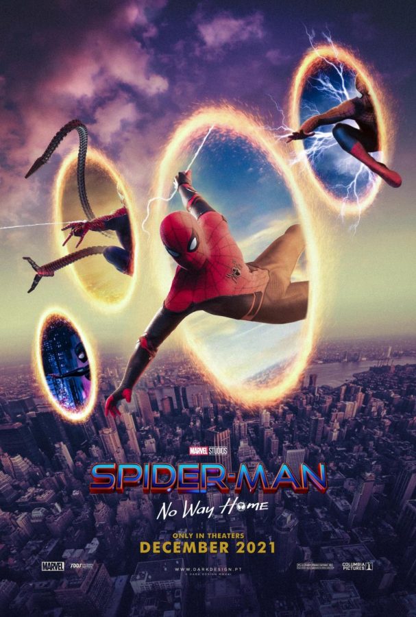 Multiple+Spider-Mans+emerge+from+portals+in+this+poster+for+Spider-Man%3A+No+Way+Home.+The+movie+was+theatrically+released+on+Dec.+17%2C+2021.