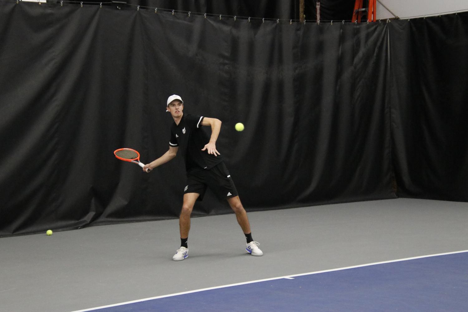 GALLERY: Sights from men's tennis' Saturday sweep