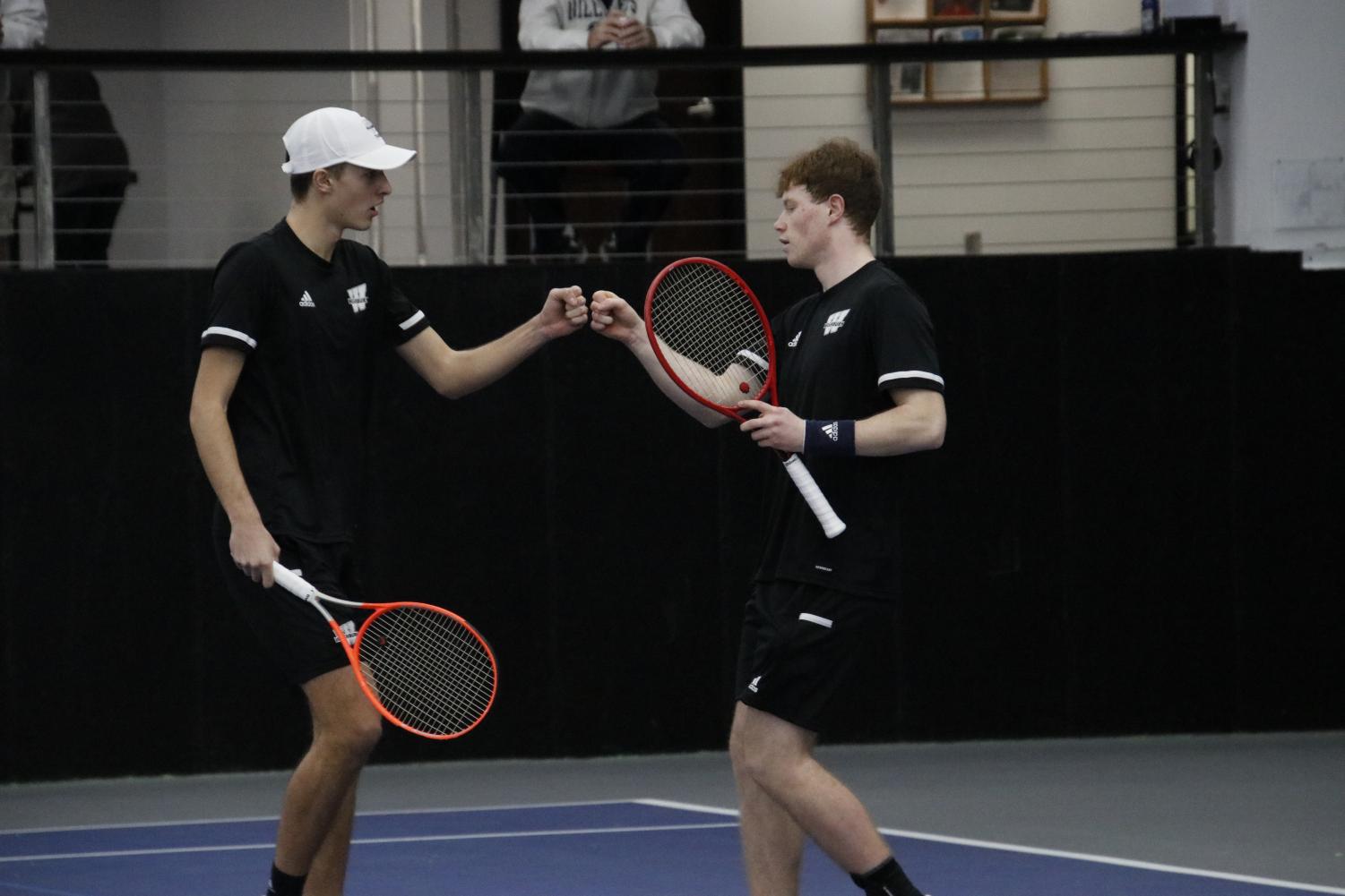 GALLERY: Sights from men's tennis' Saturday sweep
