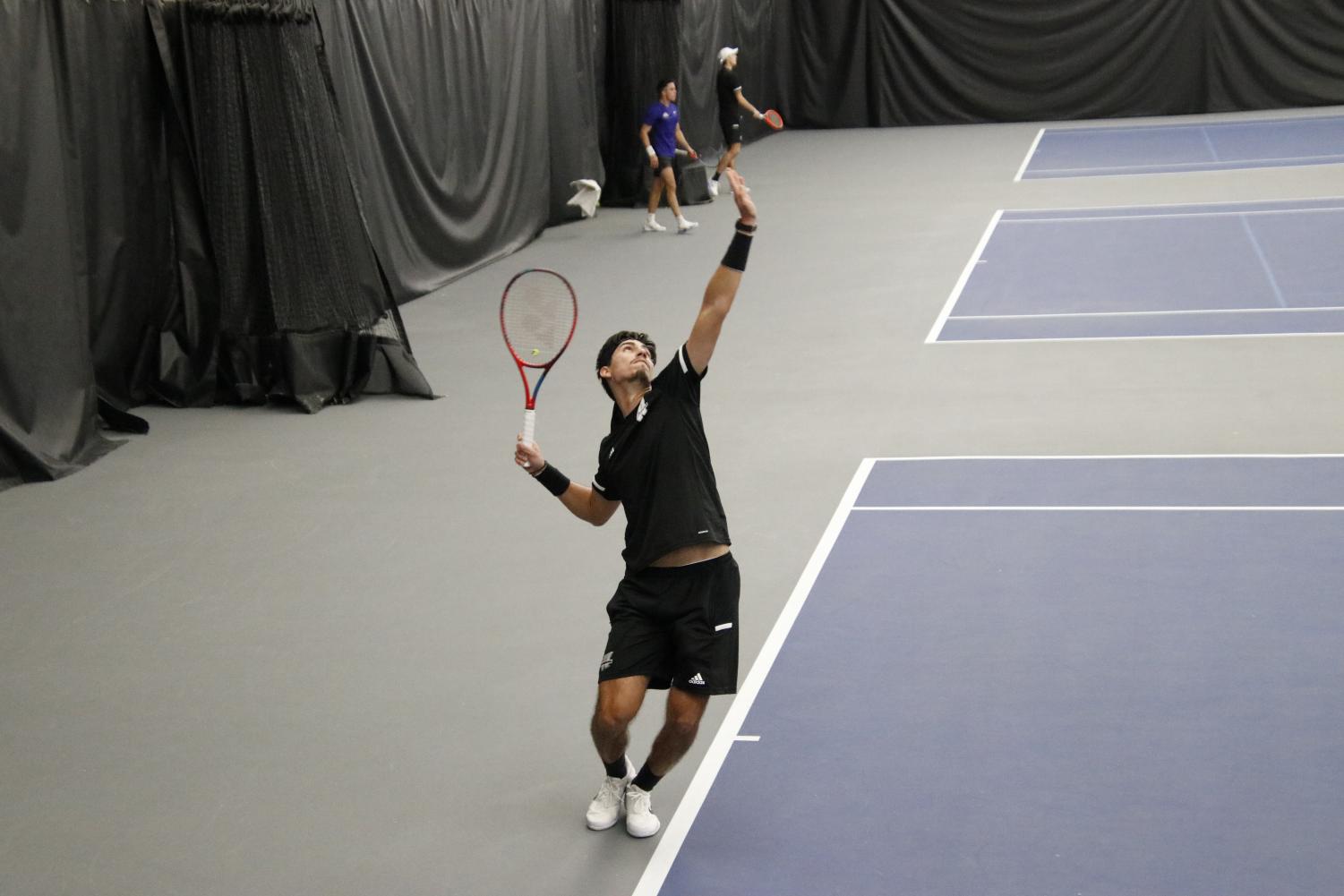 GALLERY: Sights from men's tennis' Saturday sweep
