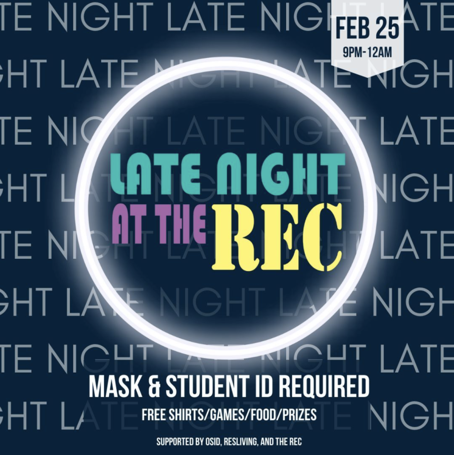 Late+Night+at+the+Rec+is+February+25%2C+2022%2C+from+9+p.m.+to+12+p.m.+This+annual+event+began+in+2009.