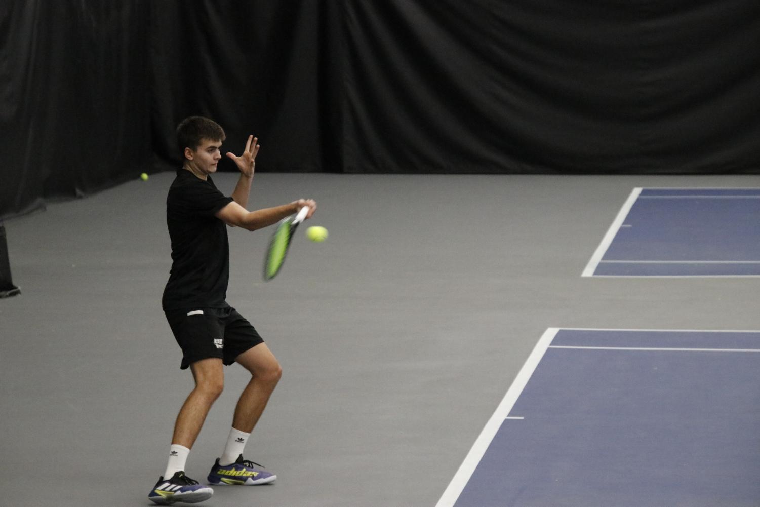 GALLERY: Sights from men's tennis' Saturday sweep