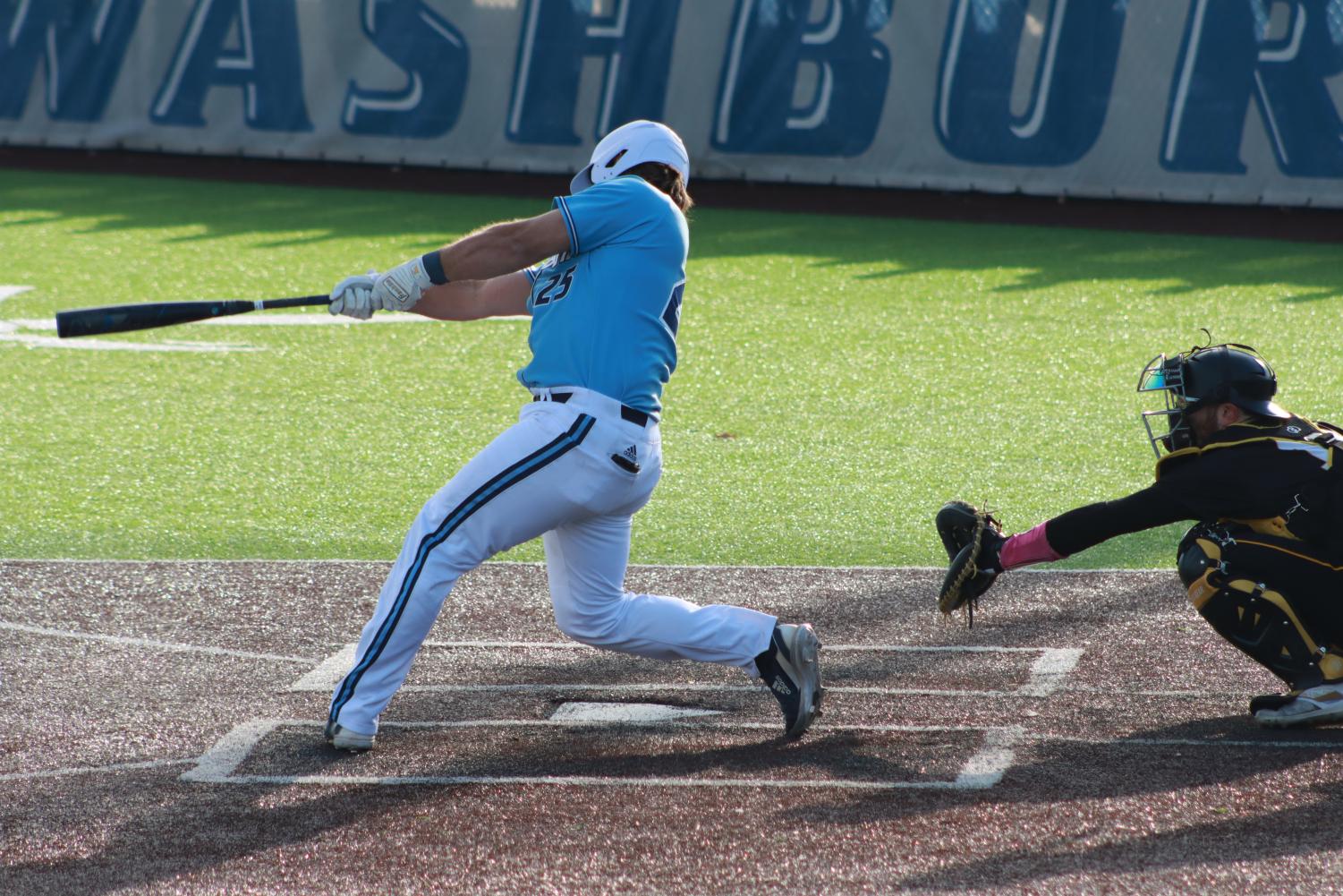 GALLERY: Baseball beats Fort Hays in extra innings