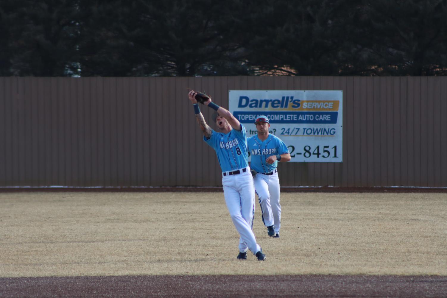 GALLERY: Baseball beats Fort Hays in extra innings