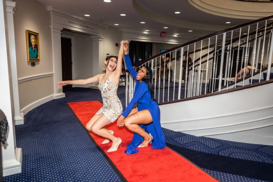 Ayannah Tellez and  Bre’el Carr showed off some moves on the red carpet before going into the Black Excellence Ball Monday night, Feb. 28, 2022.