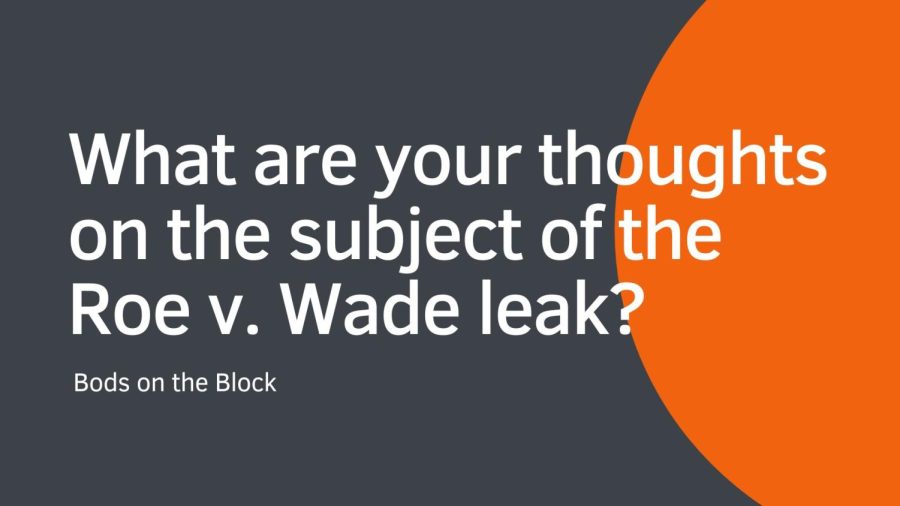 B.O.B.What are your thoughts on the Roe v. Wade leak?