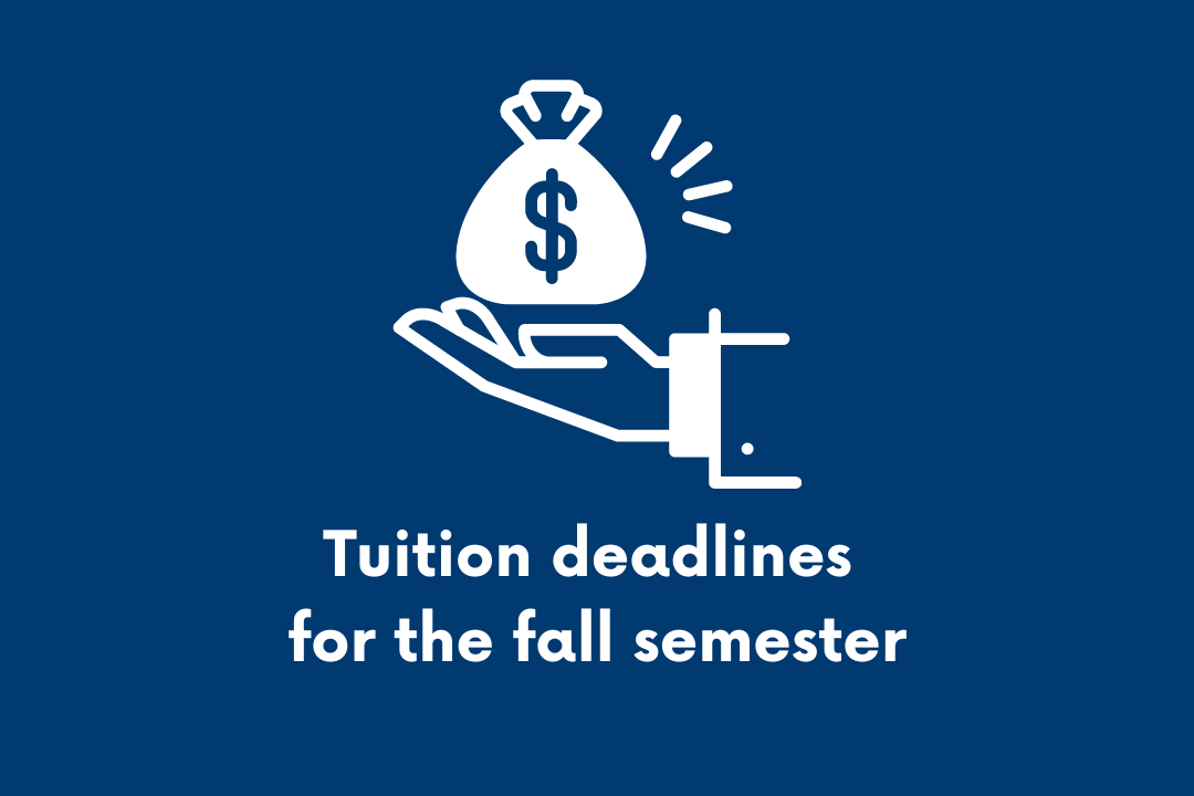 Washburn tuition deadline for the fall semester is quickly approaching ...