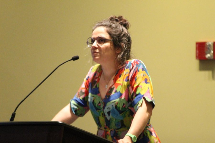 The annual Russell Jacob’s Lecture in Philosophy returns with Dr. Agnes Callard on the “What Is Free Speech” event. This event began at 7:30 p.m. and was held on Sept. 20, 2022 at the Bradbury Thompson Alumni Center.