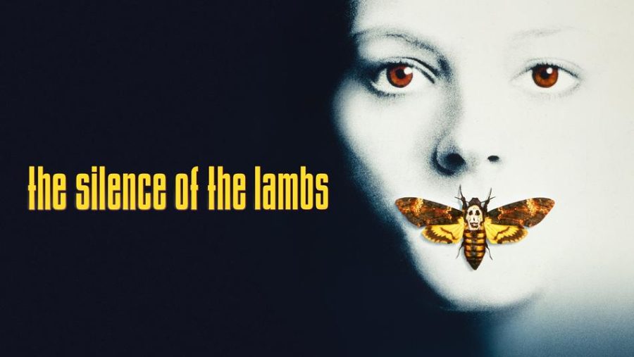 The poster for Academy Award-winning film, The Silence of the Lambs.
